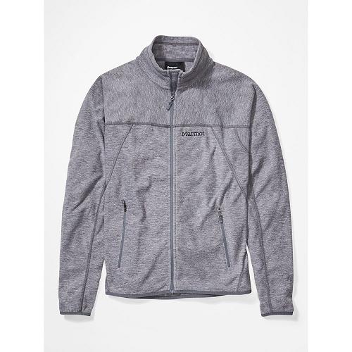 Marmot Pisgah Jackets - Mens Fleece Grey CA6825730 Canada